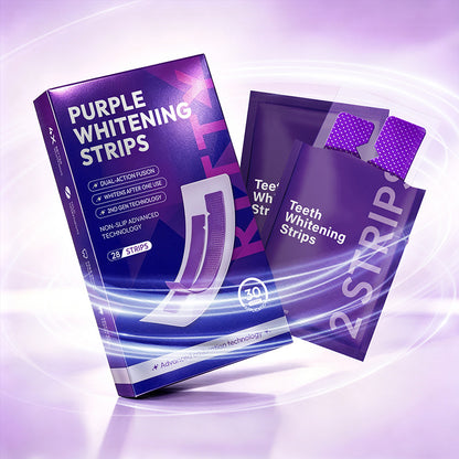 Purple Stain-Removing Whitening Strips